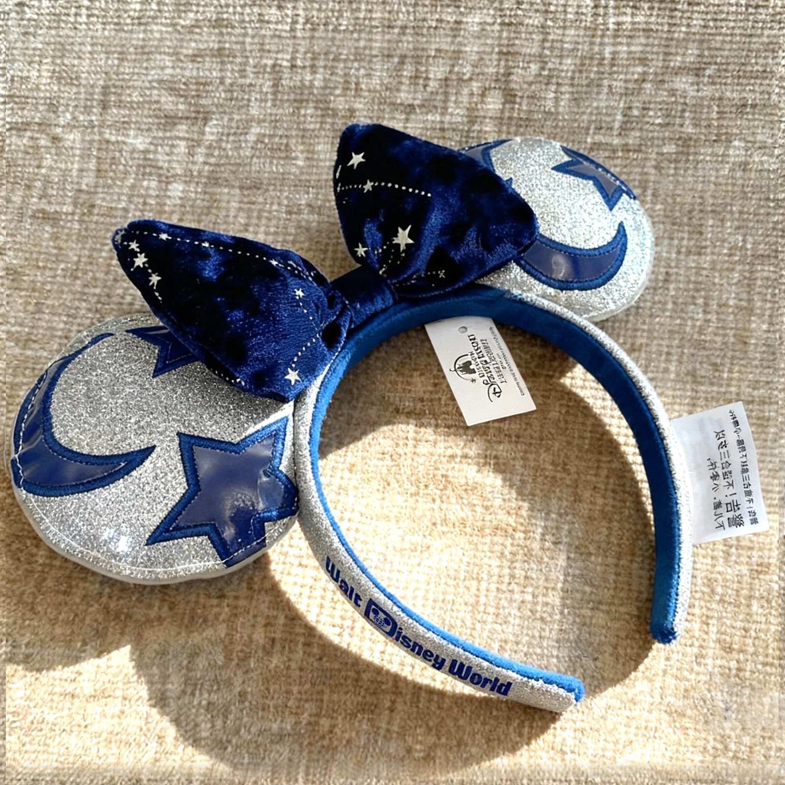 Disney- Parks Sorcerer Hat Constellation Minnie Mickey Mouse Ear Headband 2025