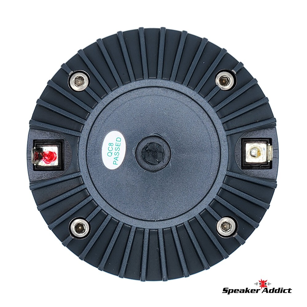 PAIR - Compression Driver Horn Tweeter Elliptical 7x7 waveguide 1.3" 8ohm Ti dia