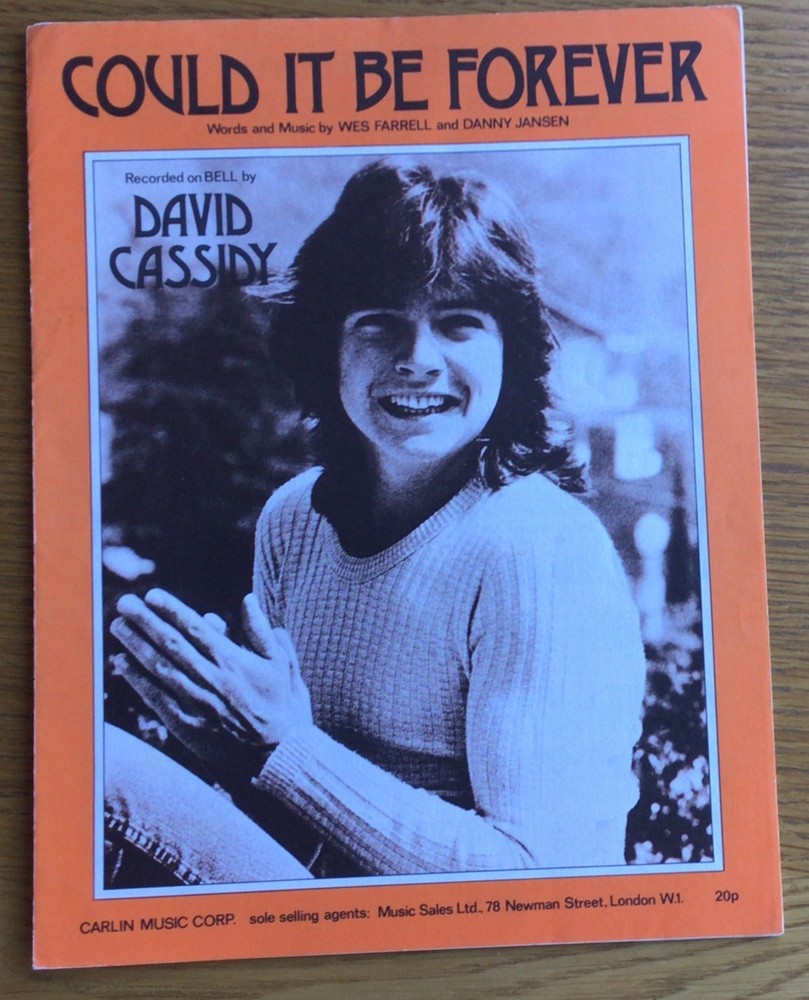 Sheet Music David Cassidy - Could It Be Forever