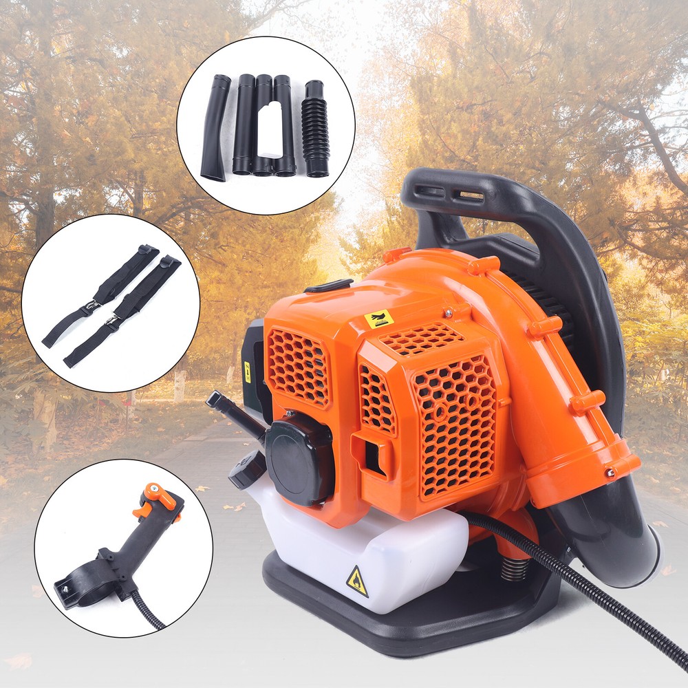 Commercial Leaf Blower Backpack Gas-powered Backpack Lawn Grass Blower 42.7cc US