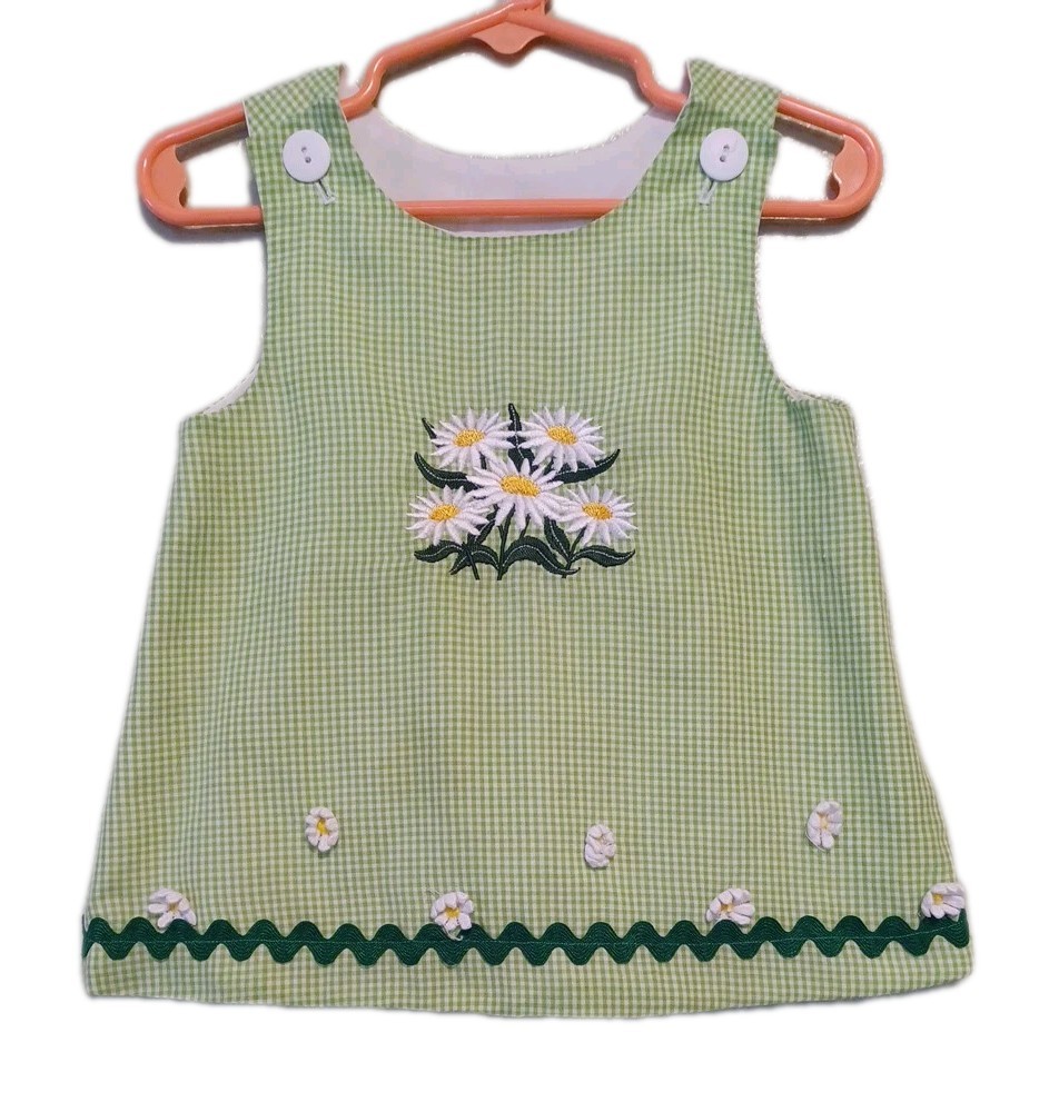 Vintage Baby Girl Dress Size 9 months Used As-Is