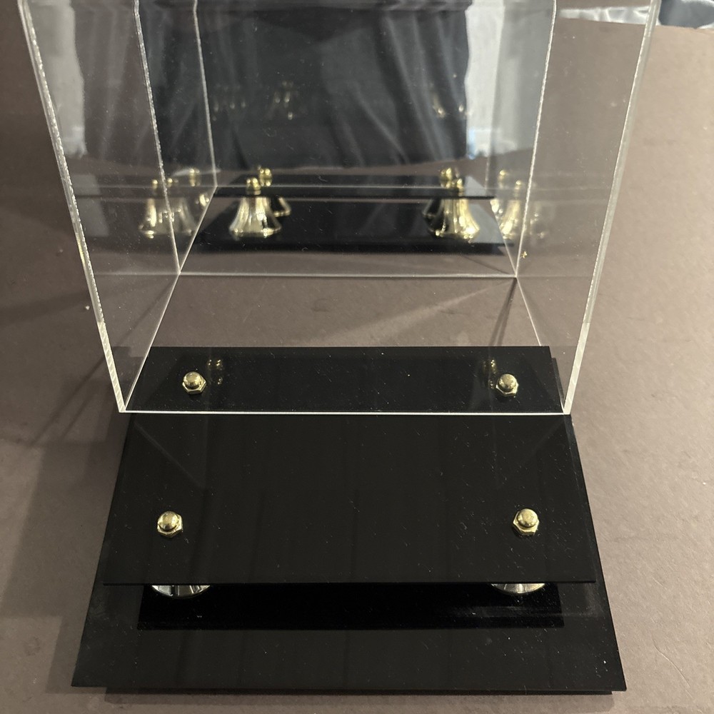 Used Acrylic Mini Helmet Display Case