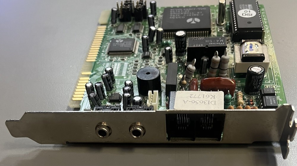 Desktop Computer ISA Modem Compatible Atech ATS-256 62pin 8bit