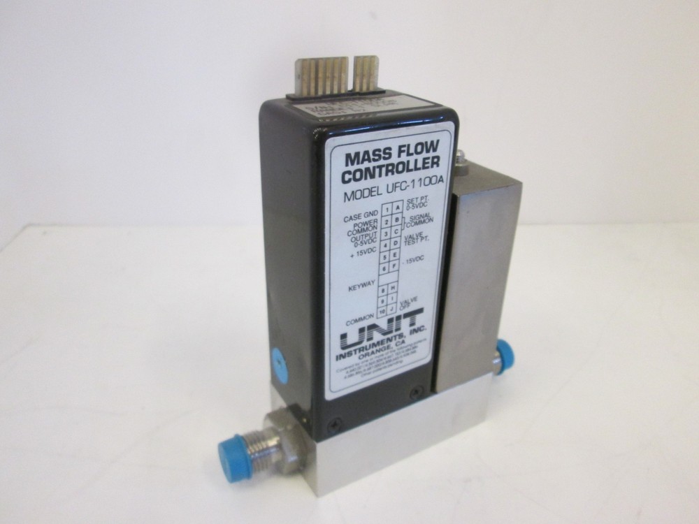 Unit Instruments, UFC-1100A, Mass Flow Controller, 1 SLPM, N2, Used
