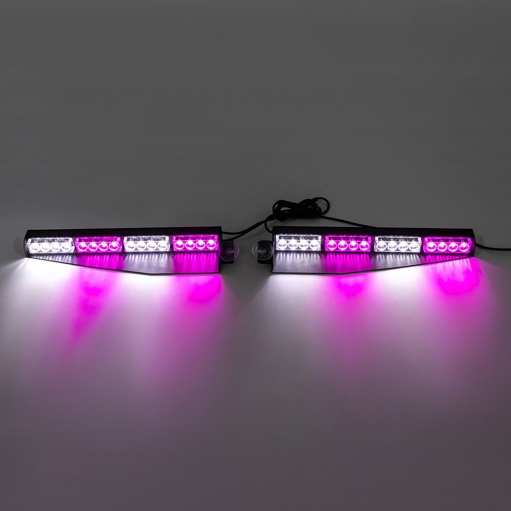 Emergency Rooftop Flash Warning Traffic Advisor Waterproof LED Strobe Light Bar