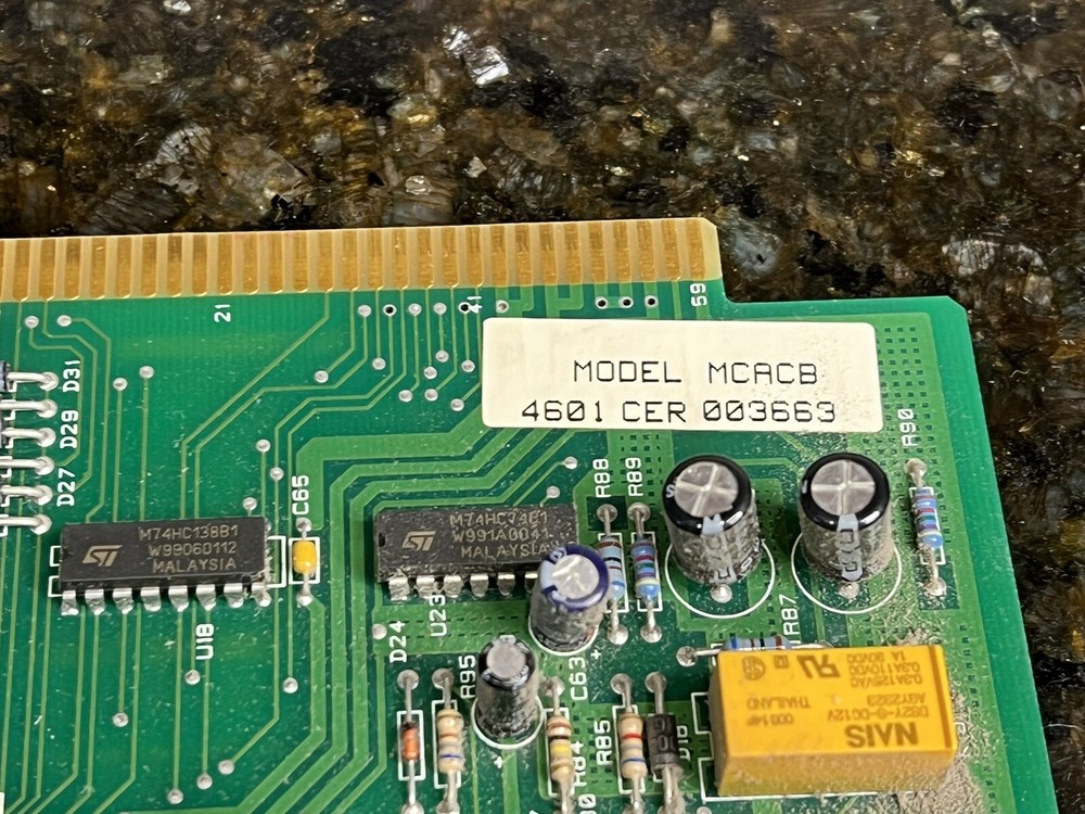 Bogen Multicom 2000 Analog Card MCACB Intercom System Used AS IS #1