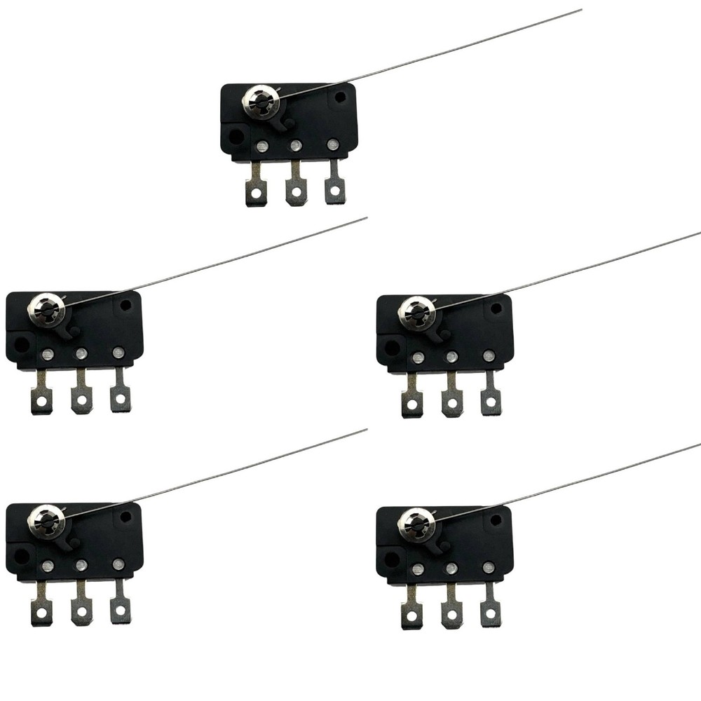 5 Pieces - Long Wire Lever Hinge Coin Selector Arcade Micro Switch Replacement