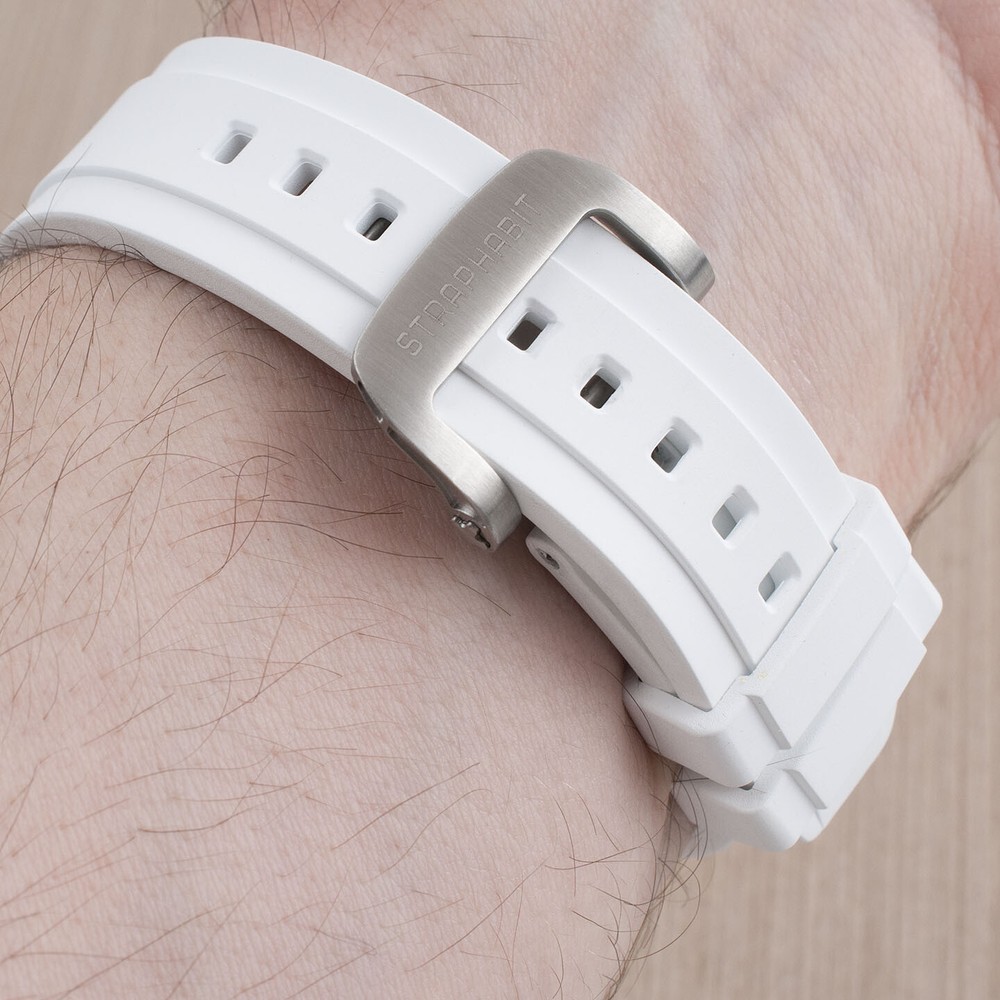 Spring Deployant Watch Buckle Clasp Leaf Deployment Silver Black Butterfly safe