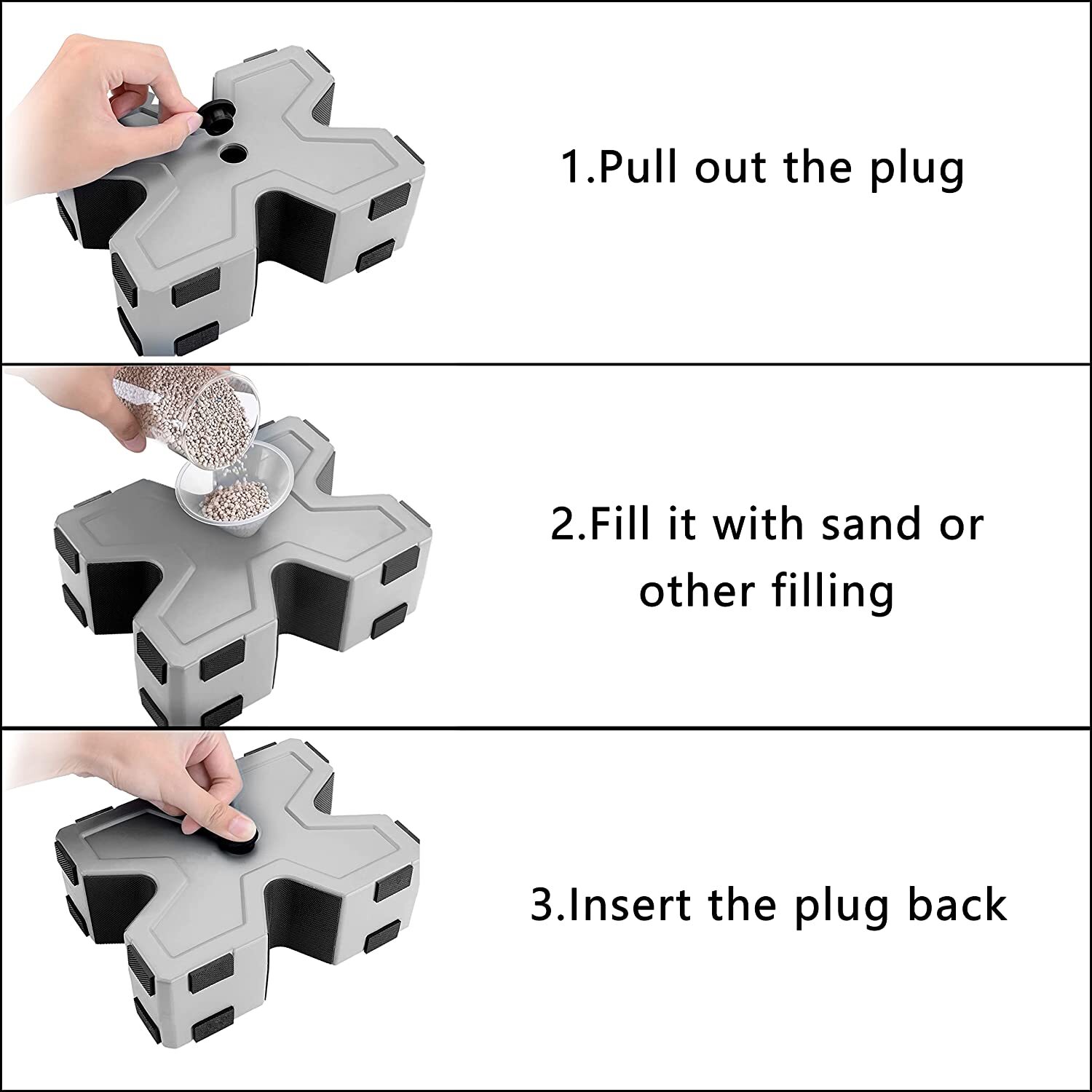 Shooting Rest Non-Slip Block Bench Rest for Rifle and Pistol,Shooting Bench Rest
