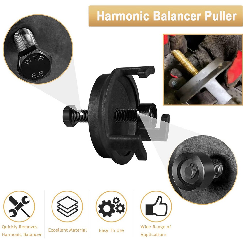 25264 Harmonic Balancer Puller Crank Pulley Puller For GM Dodge Jeep Chrysler