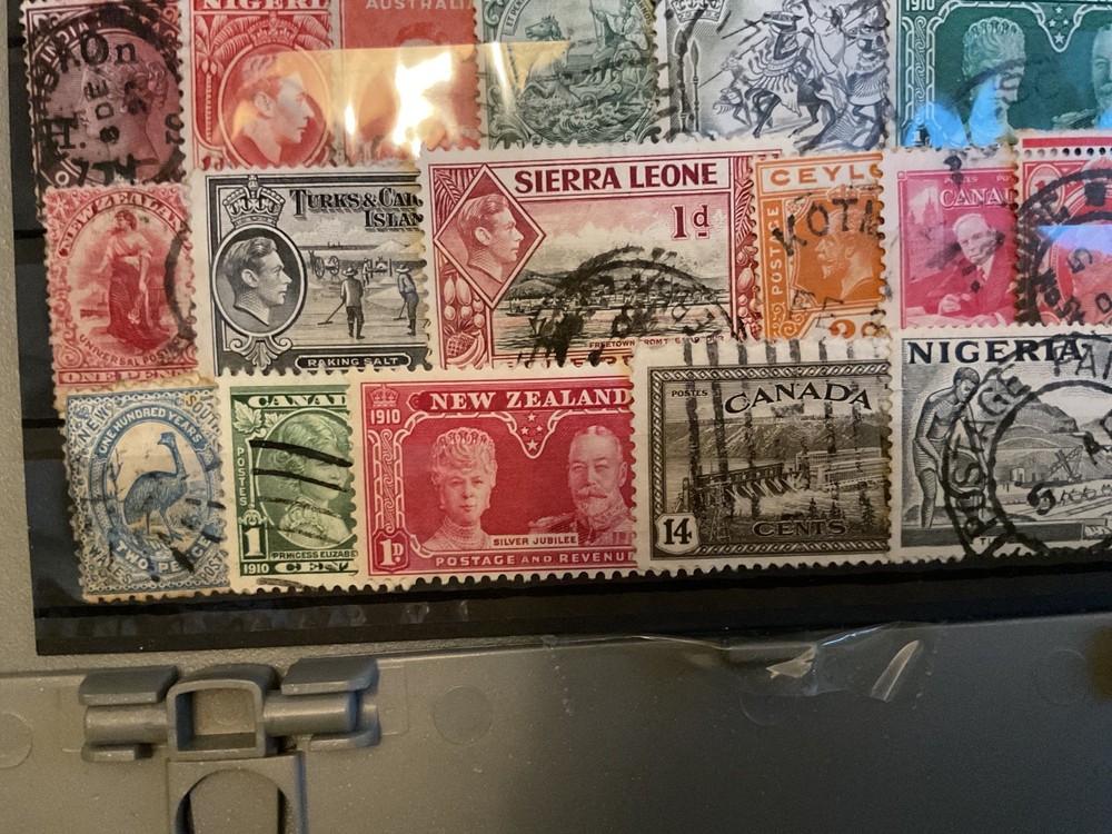 Commonwealth mounted mint or used stamps B1418