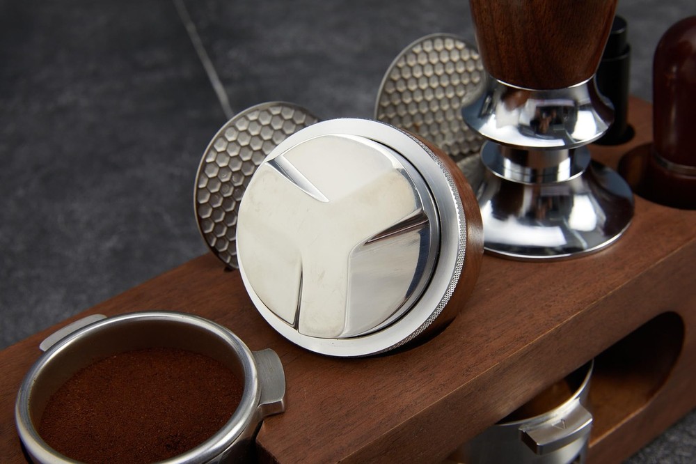 54mm distributor called Adjustable Depth espresso leveler Compatible with Bre...