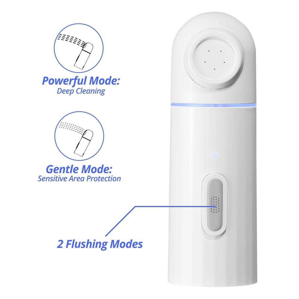 Automatic Enema Douches Anal Douche Kit Vaginal Cleaner White