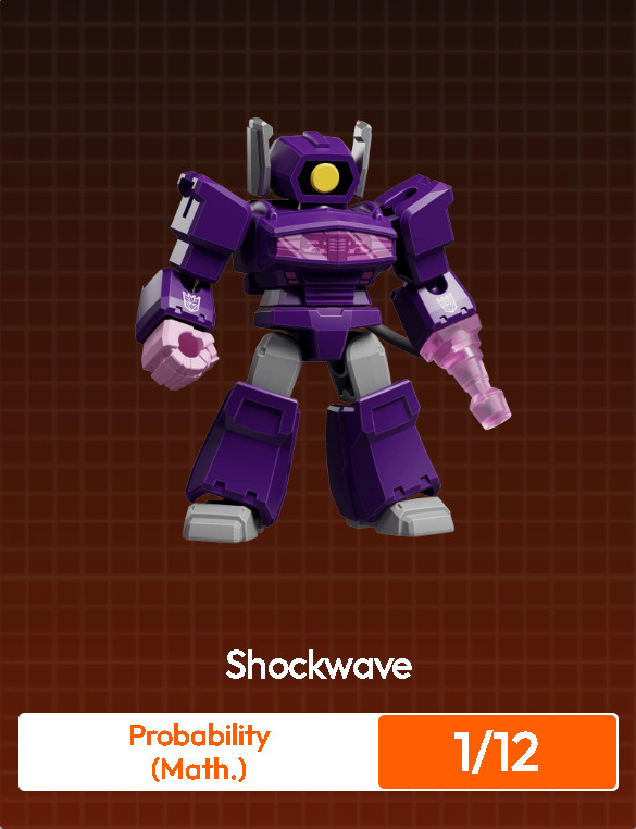 Blokees Transformers Defender Version 04 Mini Model Kit Shockwave 1/12