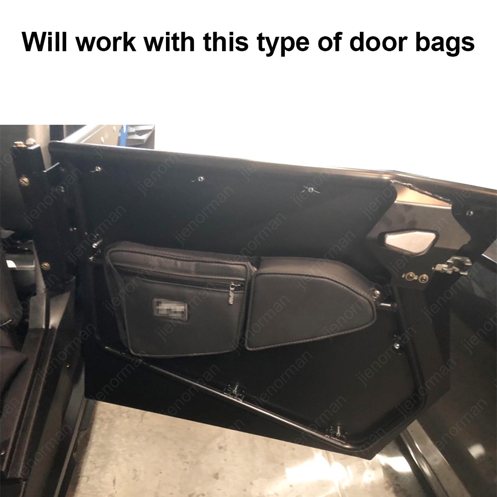 Full Doors Aluminum UTV Side for 14-23 Polaris RZR XP4 XP 1000 Turbo S 4 Seats