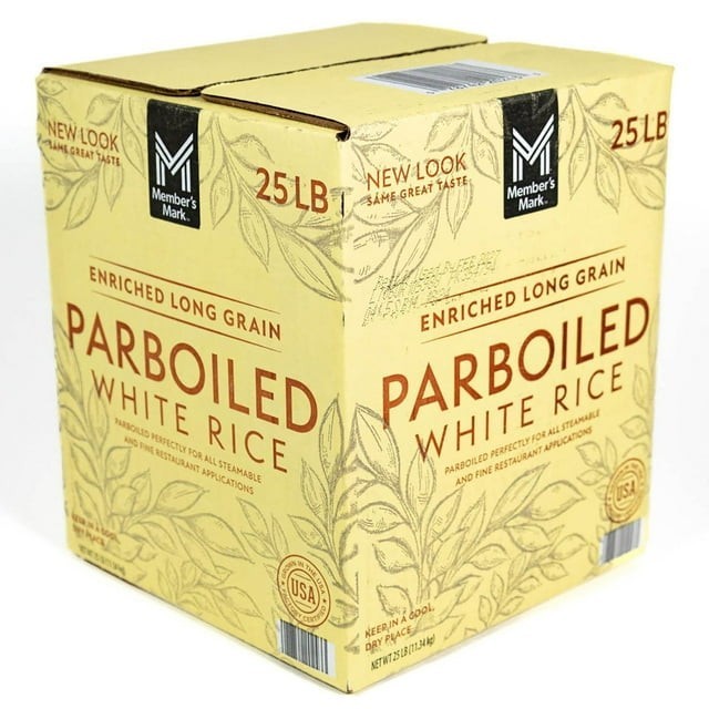 Member's Mark Parboiled White Rice, 25 lbs.