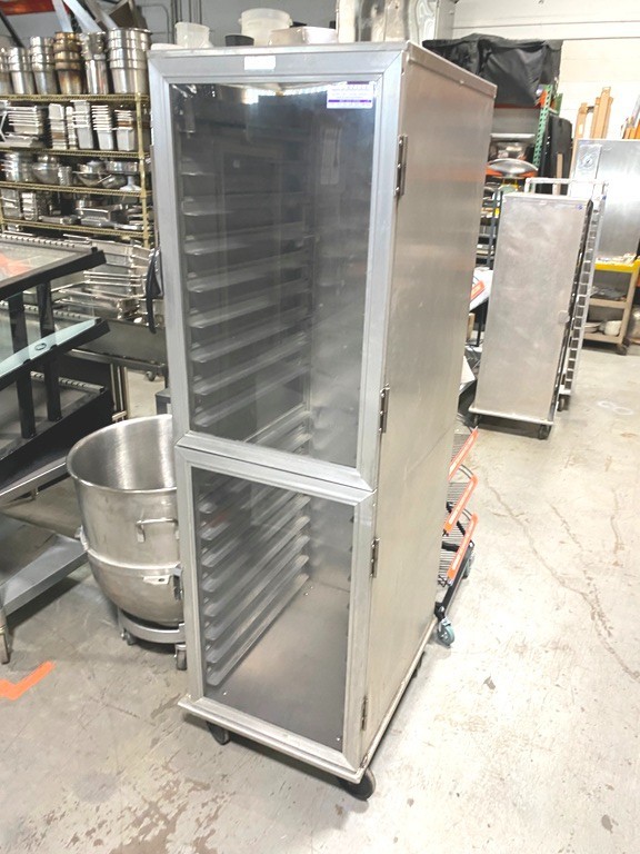 Bakery Food Aluminum Cabinet/ Lockwood CA72-RR18-R /NSF/ 18 Full-Sheet Pan