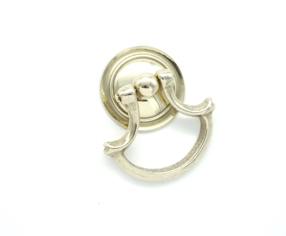 Small Brass Knob Furniture Bow Pull Cabinet Bow Pull Jewelry Box Pull Bin Pull