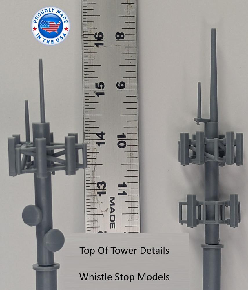 HO-Scale Cell Towers (2)