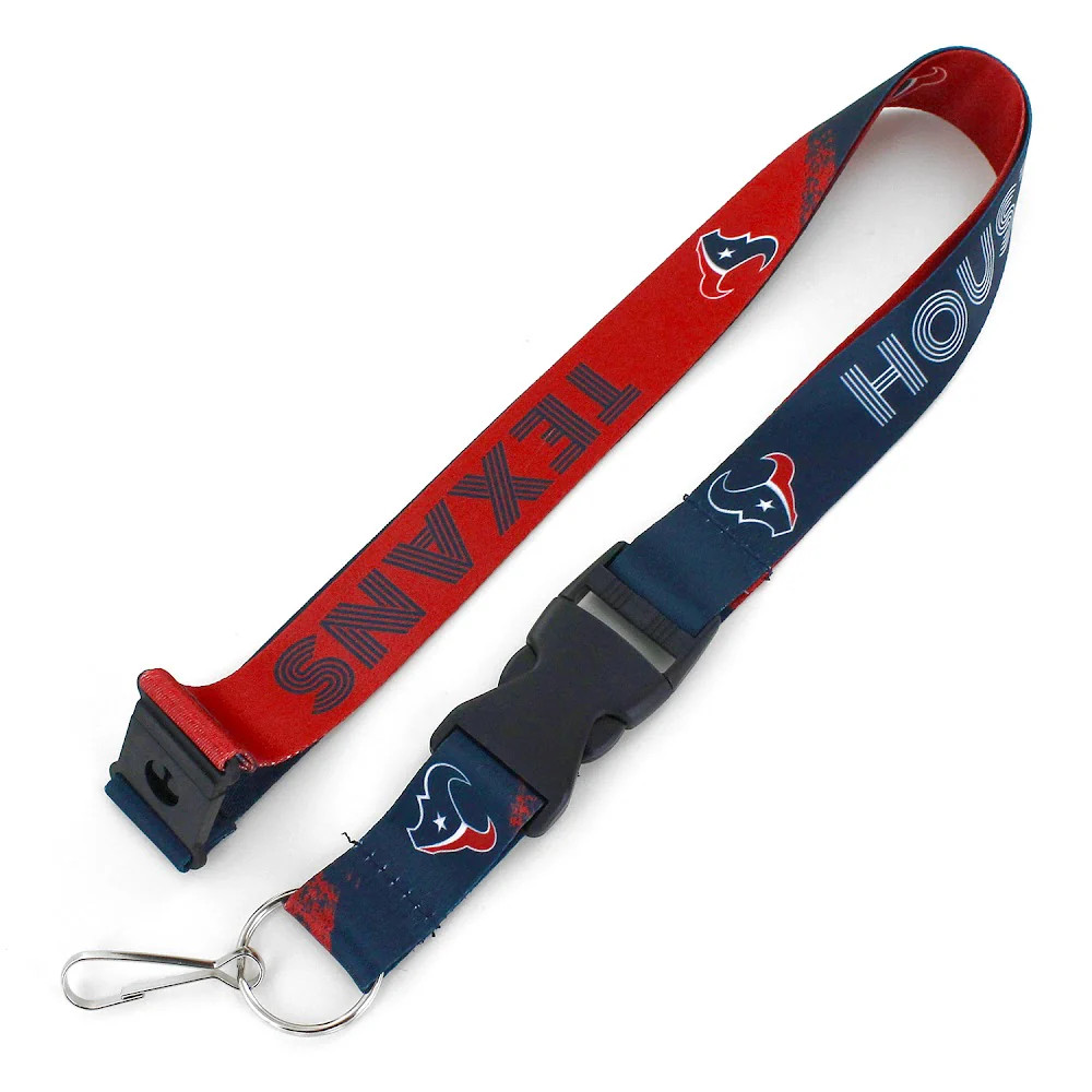 Houston Texans Lanyard Crossfade Design