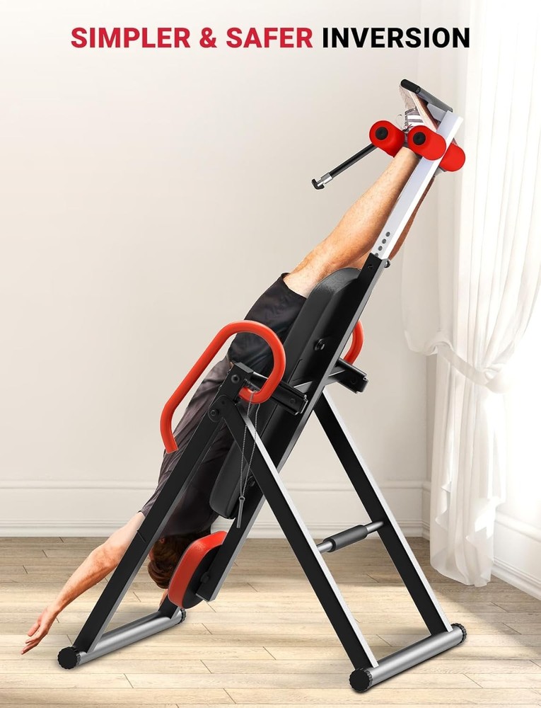Inversion Table for Back Pain Relief - 300 lbs Capacity