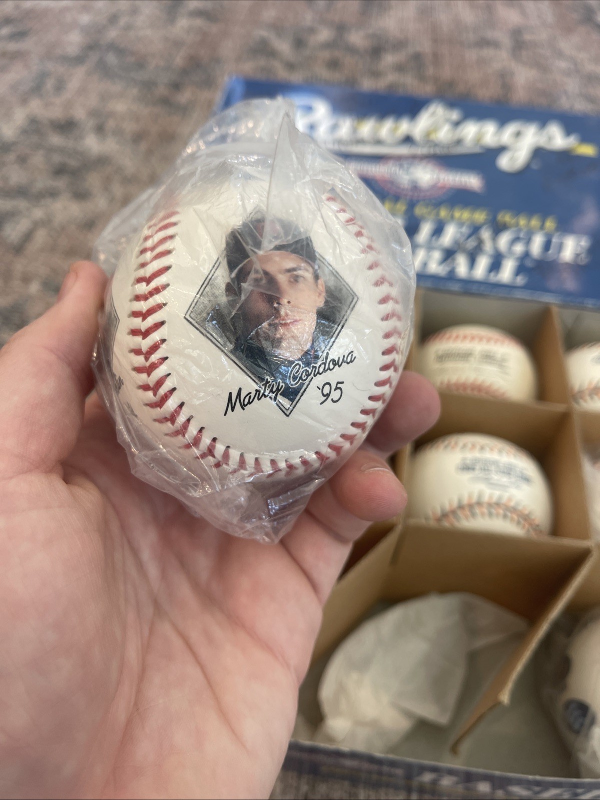 10 Rawlings Official Game Balls Minor League Baseballs Arizona Fall League W/Box