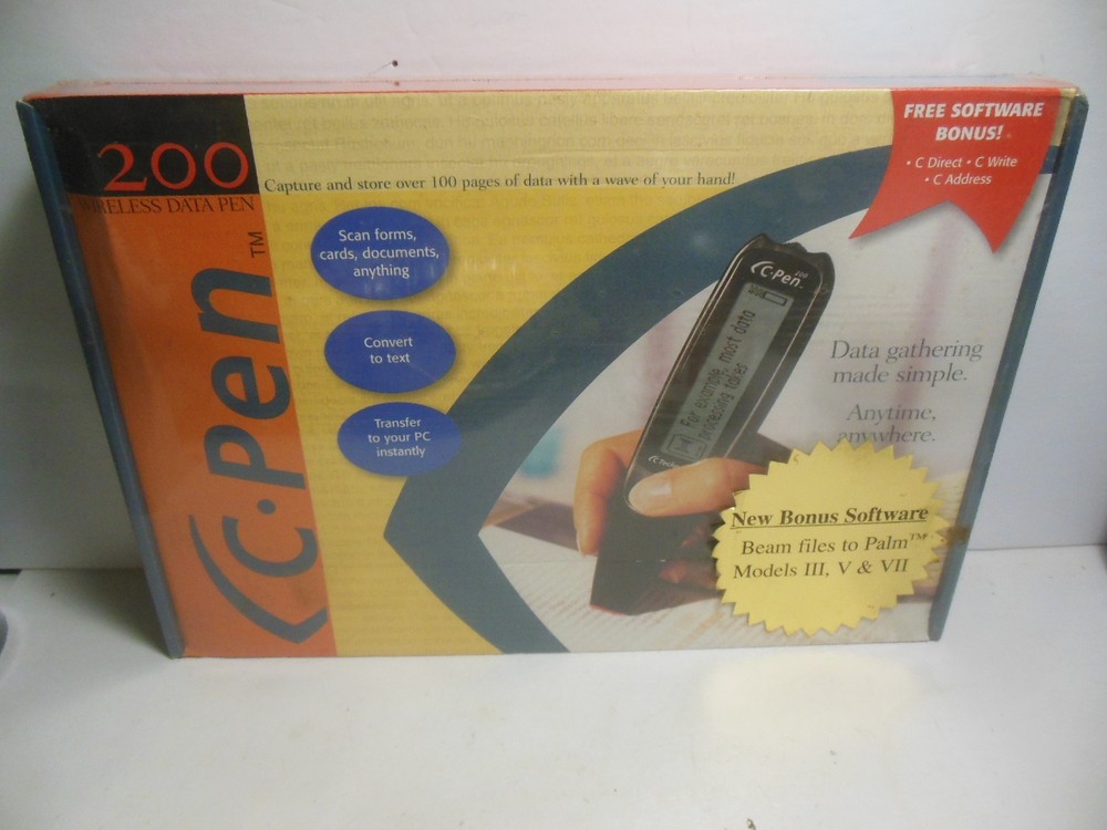 C Pen 200 Wireless Data Pen C Technologies Mostly Sealed Box