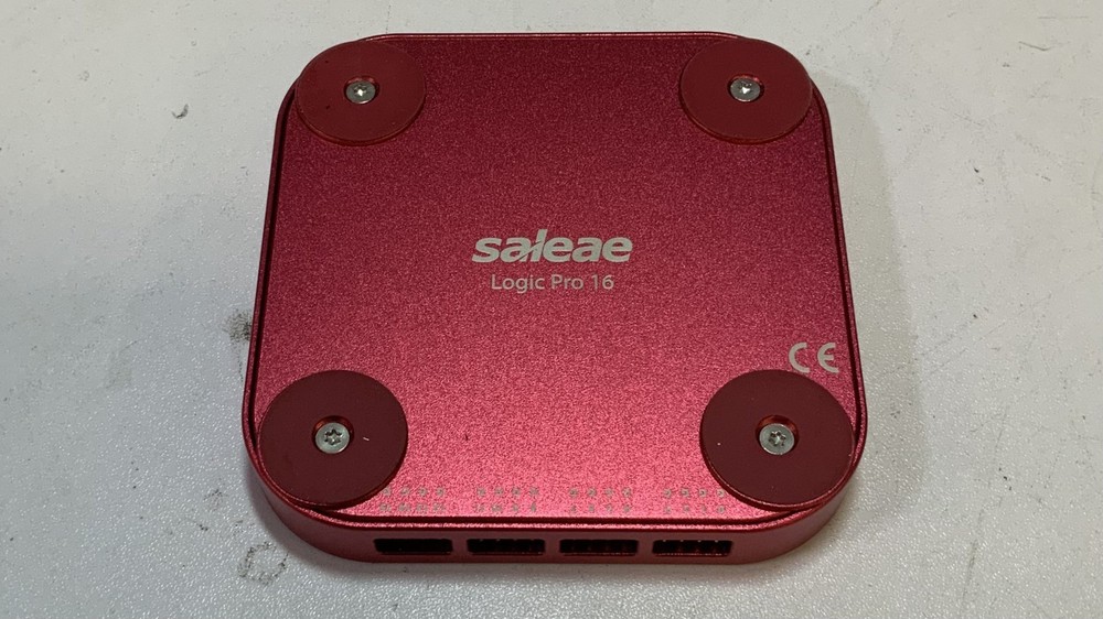 Saleae Logic Pro 16 16-Channel USB Logic Analyzer & Protocol Decoder, Red F4C