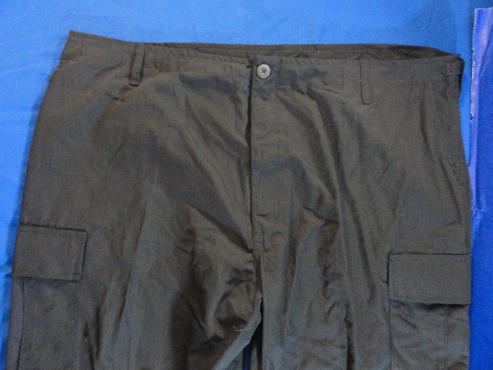 MIL-SPEC PLUS BLACK OPS NIGHT OPERATIONS BLACK TACTICAL COMBAT CARGO PANTS 3XLR
