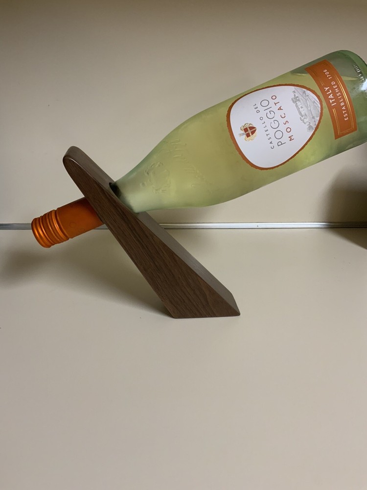 HANDMADE WOOD WINE HOLDER