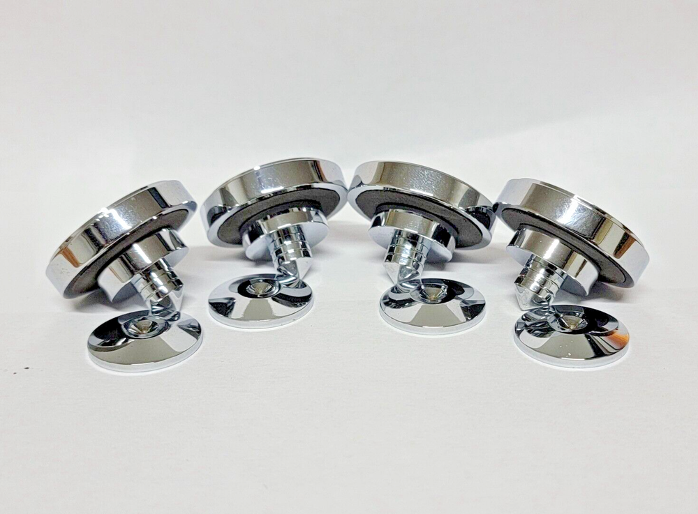4 Pcs Audio Isolation Cones (Silver)