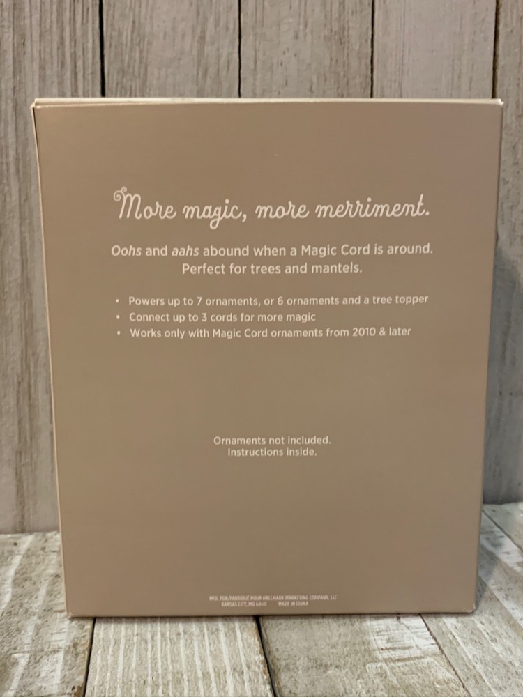 Magic Cord Hallmark Keepsake Ornament 2010 and Later