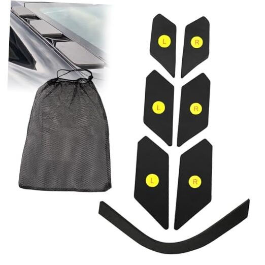Engine Bay Vent Covers Compatible with Corvette C8 2020-2025 Models Including