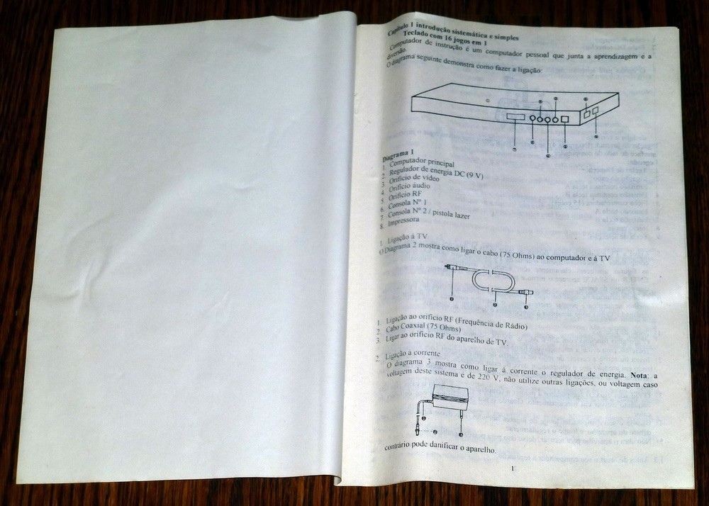 GLK 2004 Gold Leopard King Retro Educational Video Game Computer System - Issue!