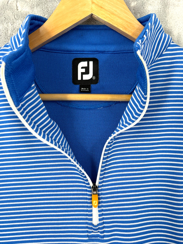 Men's Footjoy Golf 1/4 Zip Pullover Size Medium Windermere Course logo
