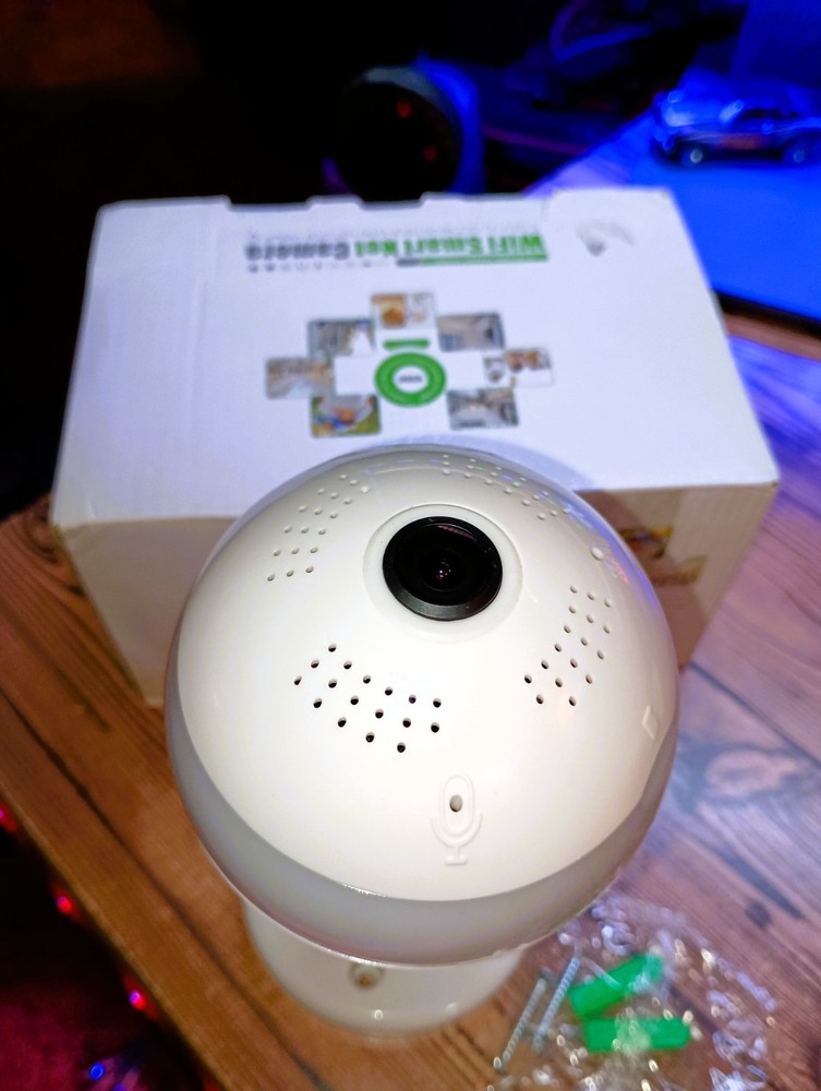 wifi smart net camera panoramic view v380 pro