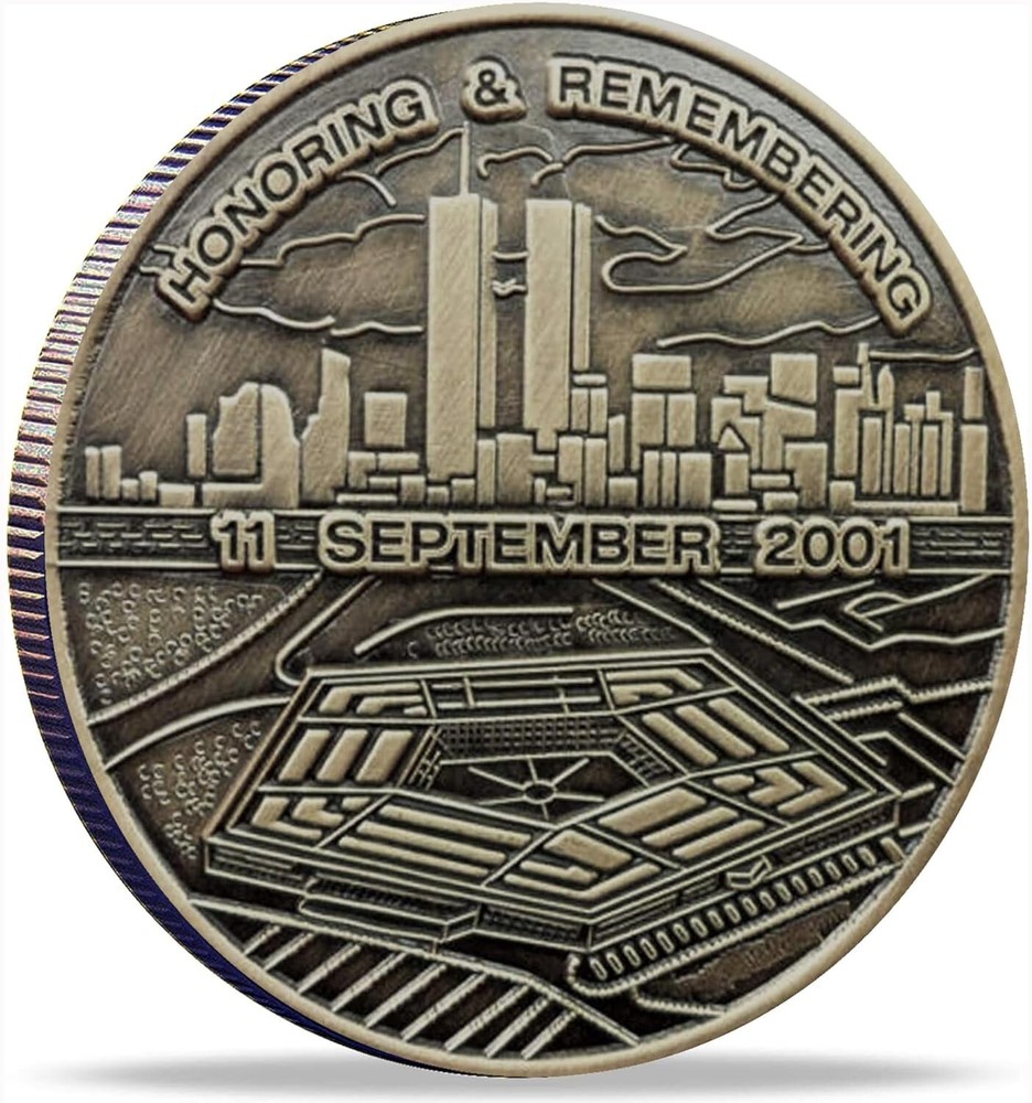 Honoring and Remember 9/11/2001 Challenge Coin