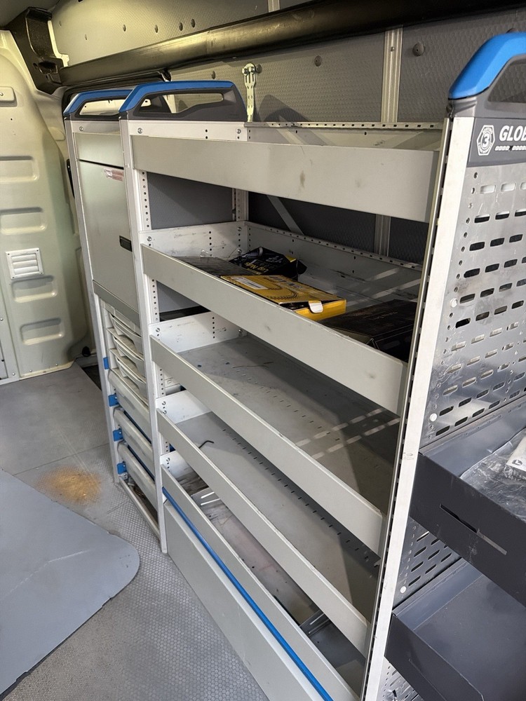 Ford Transit Contractor Van Setup ZeroRPM Power System + Sortimo Shelving System