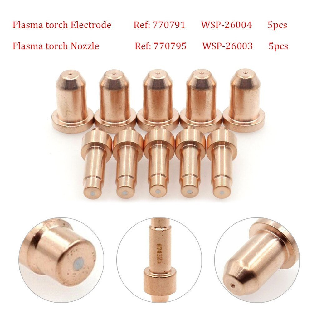ForAir Force 12ci Plasma Torch Tips Electrode Head Accessories