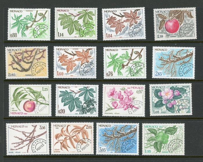 Monaco #1205-20 MNH