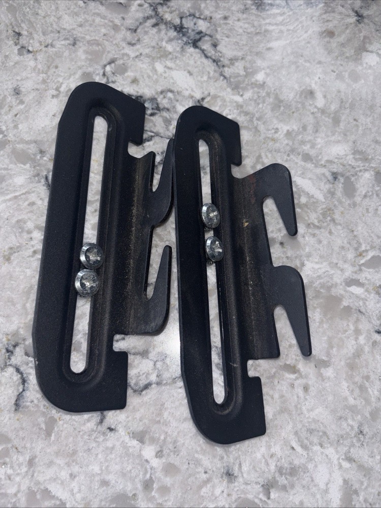 Headboard Adapter Brackets, Bed Frame Hooks, Brackets for Black