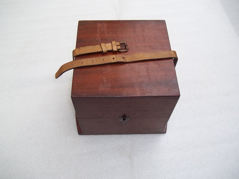 Antique Marine Chronometer Guard Case
