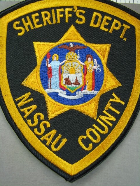 New York NASSAU COUNTY SHERIFF'S DEPT. Patch