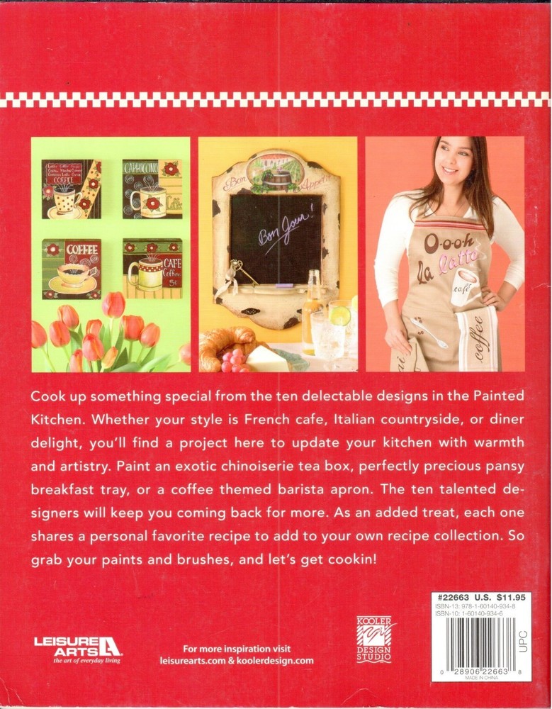 The Painted Kitchen Decorative Painting Patterns Craft Book