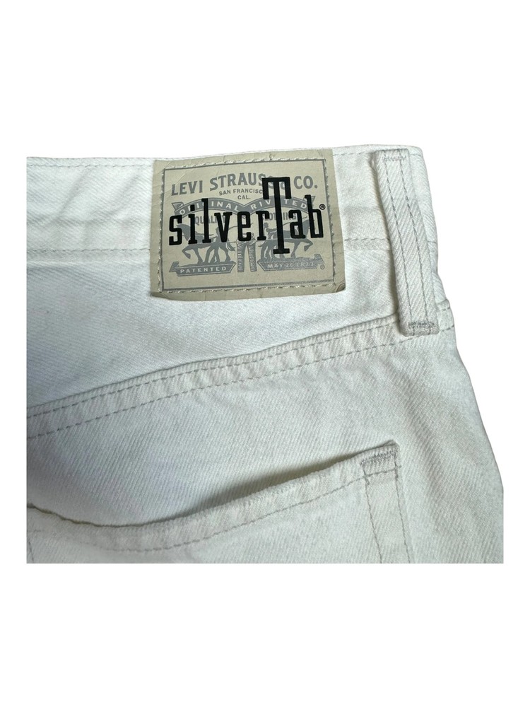 Levis Silvertab 94 Baggy White Size 28