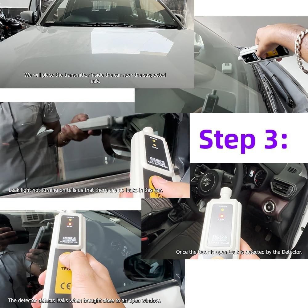 Efficient Leak Detection with Ultrasonic Pressure Transmitter & LED Indication