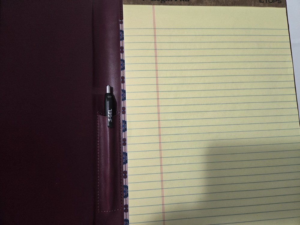 Portfolio Folder With Pan & Pen New