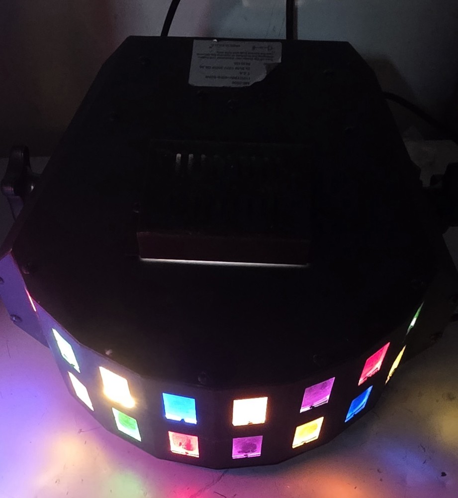 Mbt Model ME 2006 Moving Colored Light Show Strobe Adjustable Motion Control