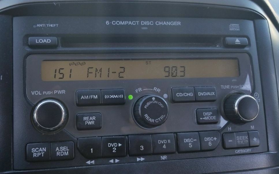Honda radio navigation CODE Anti Theft Unlock Service by Serial Number