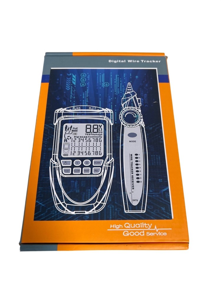 Digital Wire Tracker WT329A With LCD Screen for Network Line Testing